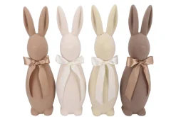 Flock bruin konijn strik 20x20x70