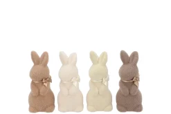 Flock natuurlijk bruin konijn 7x8x16