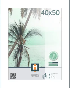 fotolijst kyoto wit 40x50 cm