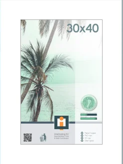 fotolijst kyoto wit 30x40 cm