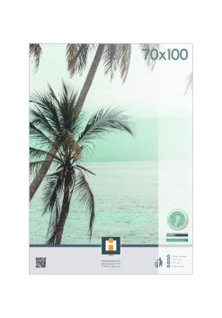 fotolijst kyoto zilver 70x100 cm