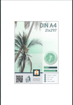 fotolijst kyoto zwart 21x30 cm