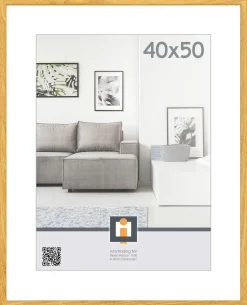 fotolijst livorno eik 40x50 cm