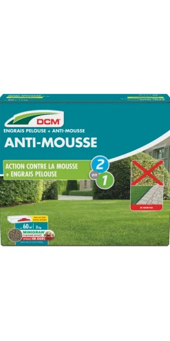 Gazonmeststof met mosverdelger