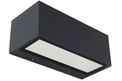 Gemini wandlamp donkergrijs led 21w