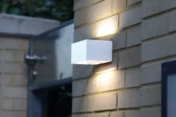 Gemini wandlamp mat wit led 10.5w