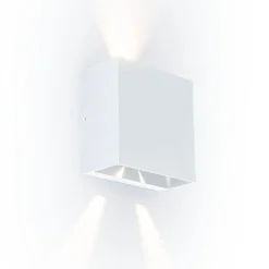 Gemini wandlamp mat wit led 10w