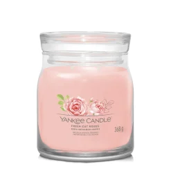 Geurkaars fresh cut roses m jar