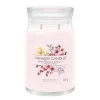 Geurkaars pink cherry & vanilla l jar