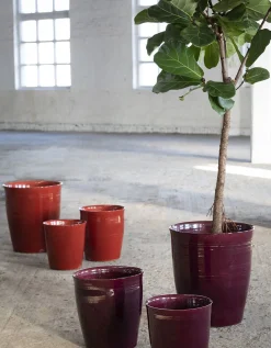 Glazed shades Sierpot lines l40xb40xh44 rood