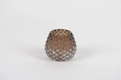 Glazen votief fir cone