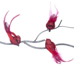 Glitter pluimvogeltje op clip