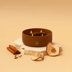 Glow geurkaars 4-wiek warm wonder