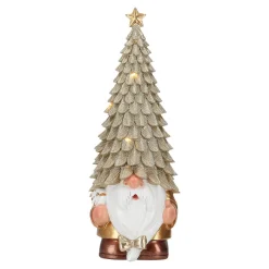 Gnome met led verlichting h29,5
