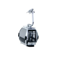 Gondel omega iv zilver-zwart 1:32