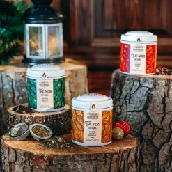 Groene kerstthee sinaasappel kaneel