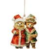 Hanger vintage bears rood groen