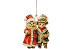 Hanger vintage bears rood groen