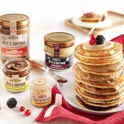 Hazelnoten en cacao boterhampasta