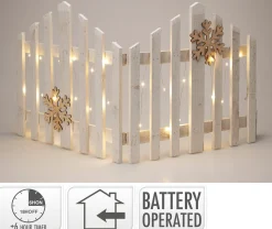 Hek met led wit 38cm
