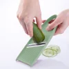 Hobelix groentesnijder muntgroen - tweezijdig mes