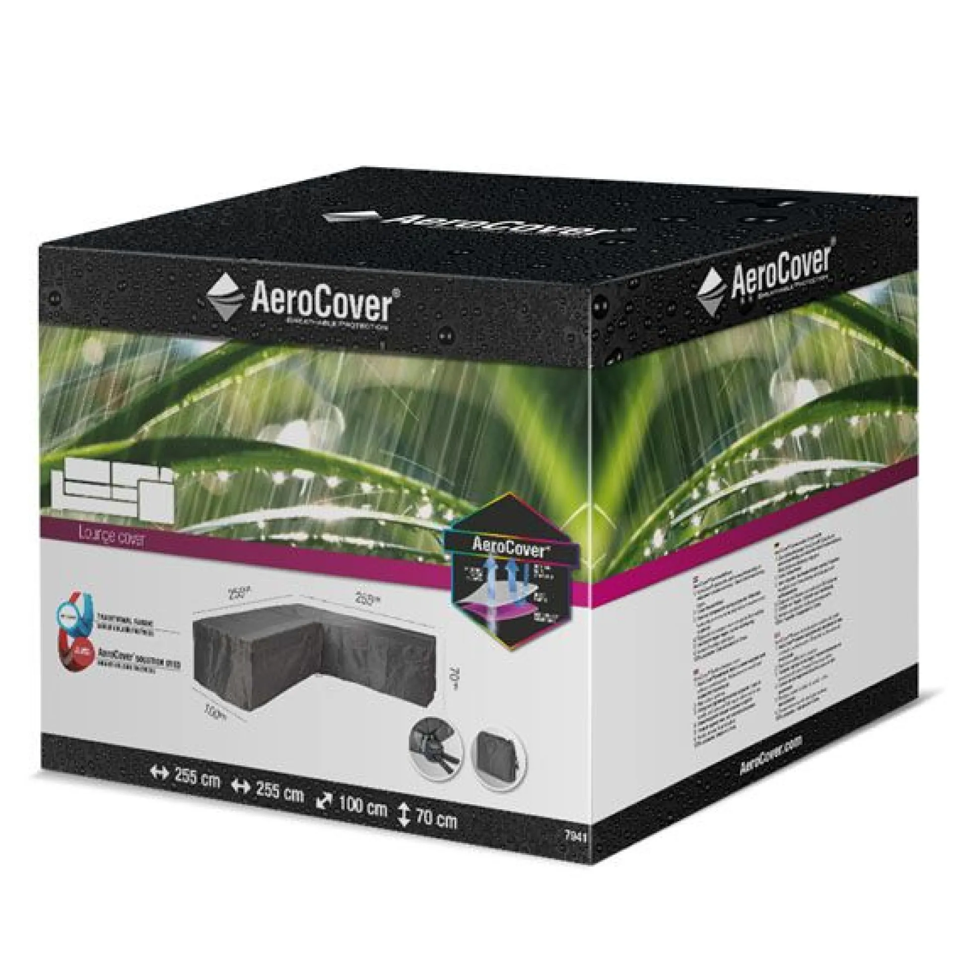 Hoes lounge L 255x255x100xh70cm