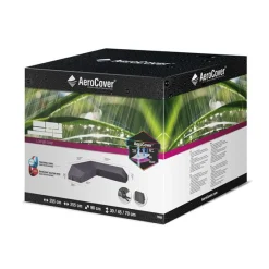 Hoes lounge met platform 255x255x90xh30/45/70cm