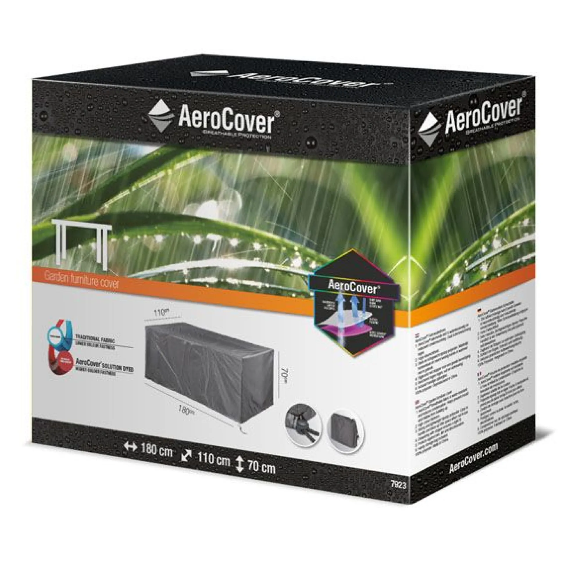 Hoes tafel 180x110xh70cm