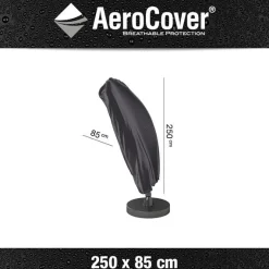 Hoes zweefparasol h250x85cm