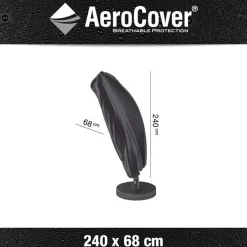 Hoes zweefparasol h240x68cm