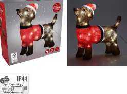 Hond 38cm 40led acryl