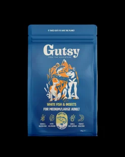 Hondenbrokken witte vis en insect 2kg large adult