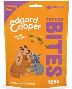 Hondensnack treats top dog bites met kip