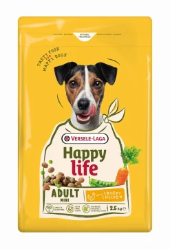 Hondensnackshappy life adult mini met kip 2,5kg