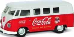 Hornby volkswagen campervan coca-cola 1:43 rood