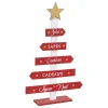 Houten kerstboom h35cm