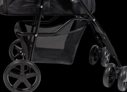 Huisdierenbuggy XS Zwart