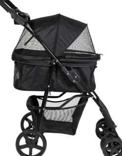 Huisdierenbuggy XS Zwart