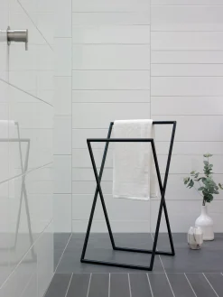 Icon handdoekenrek zwart