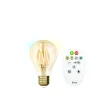 Idual filament bulb a e27 ambergoud + remote