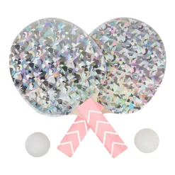 Inflatable games play on table tennis holographic