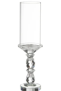 Kaarshouder marie kristal transparant large