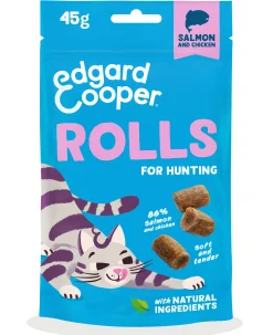 Kattensnacks | ec rolls zalm&kip 45g