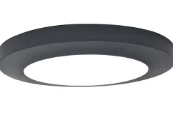 Kayah wand / plafondlamp donkergrijs led 16.1ww