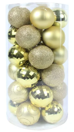 Kerstbal goud (30sts)