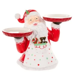 Kerstman met 2 dolomiet borden