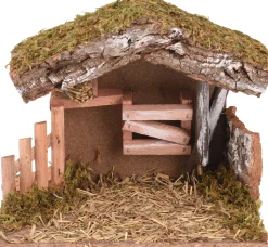 Kerststal zonder figuren