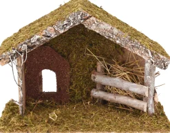 Kerststal zonder figuren