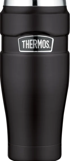 King tumbler mug zwart mat 470ml