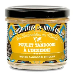 Kip tandoori op de indiase manier